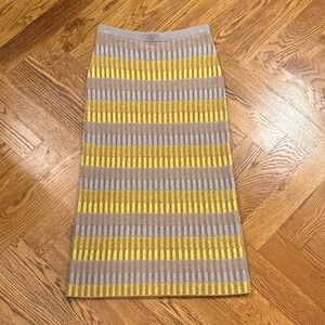 Guest in Residence 100% Cashmere Midi Skirt